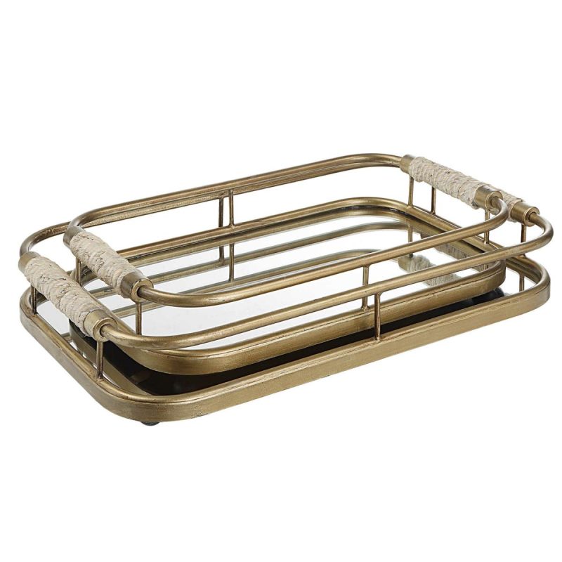 Bowls-Trays |  Rosea Trays, S/2