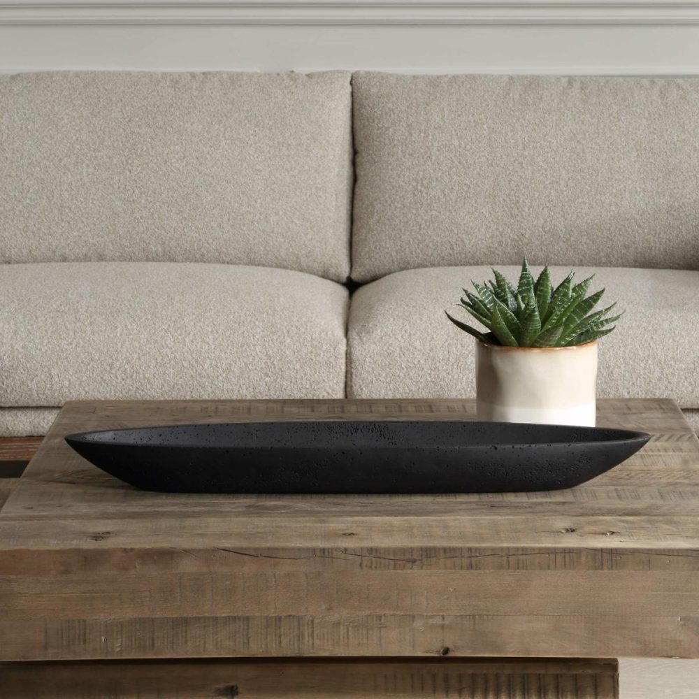 Bowls-Trays |  Vessel Bowl, Black