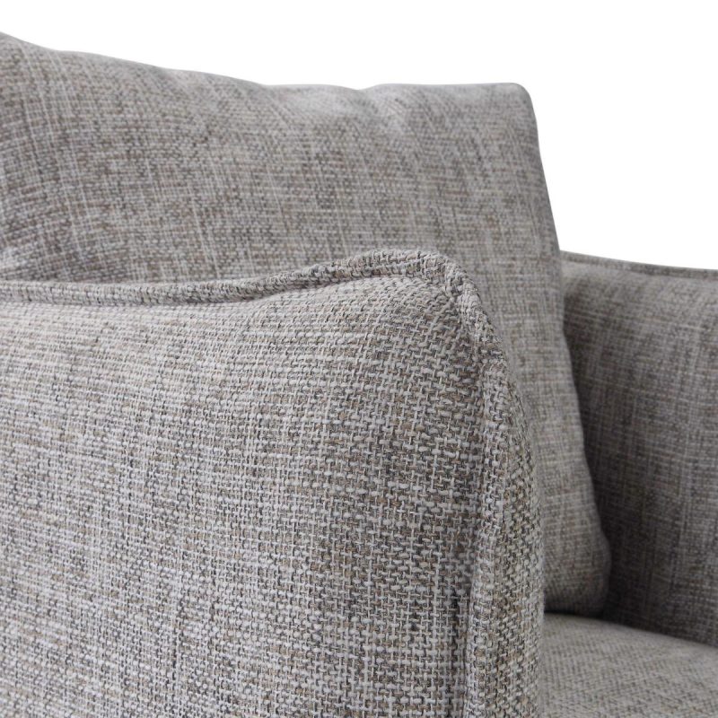 Chairs-Sofas |  Corben Swivel Chair, Stone