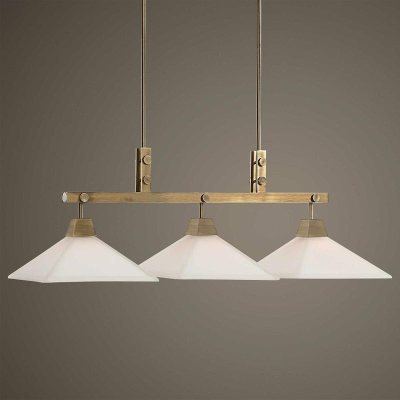 Chandeliers |  Brookdale, 3 Lt Linear Chandelier