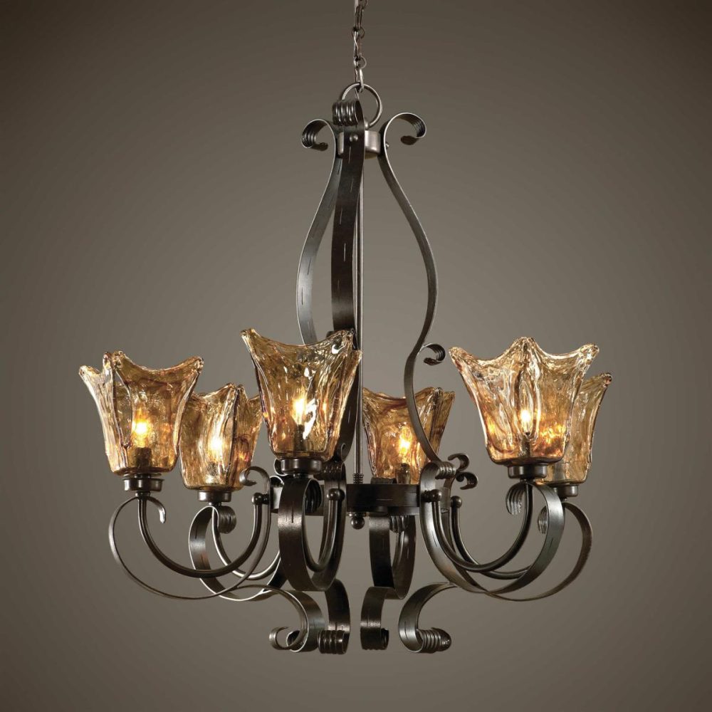 Chandeliers |  Vetraio, 6 Lt Chandelier