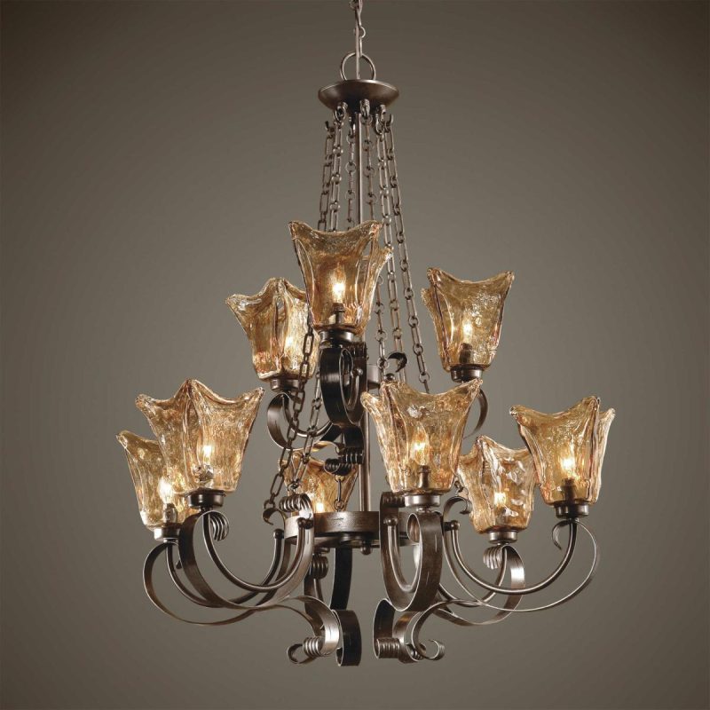 Chandeliers |  Vetraio, 9 Lt Chandelier