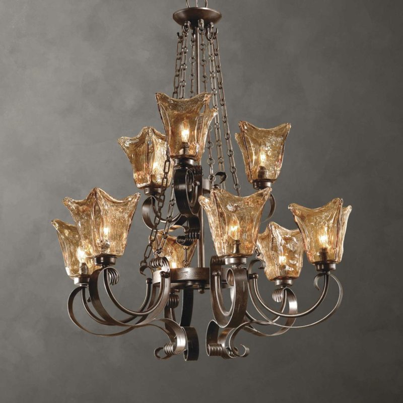 Chandeliers |  Vetraio, 9 Lt Chandelier