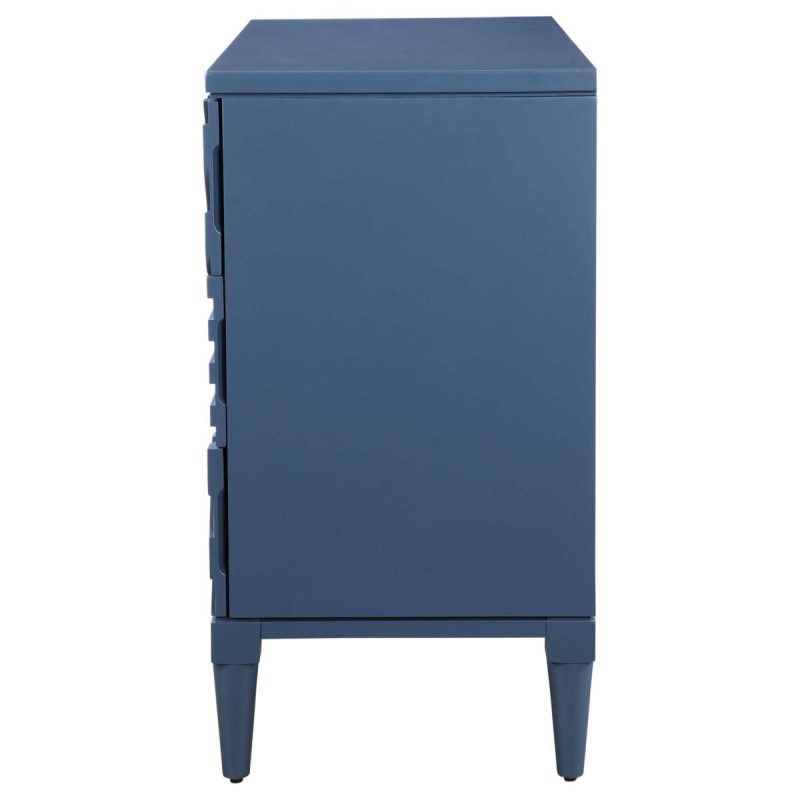 Chests-Cabinets |  Colby 3 Drawer Chest, Blue