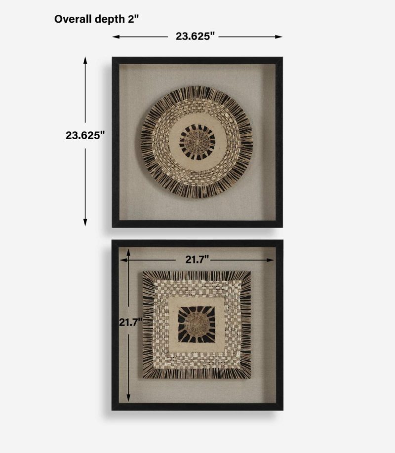 Framed Objects |  Intertwine Shadow Box, S/2