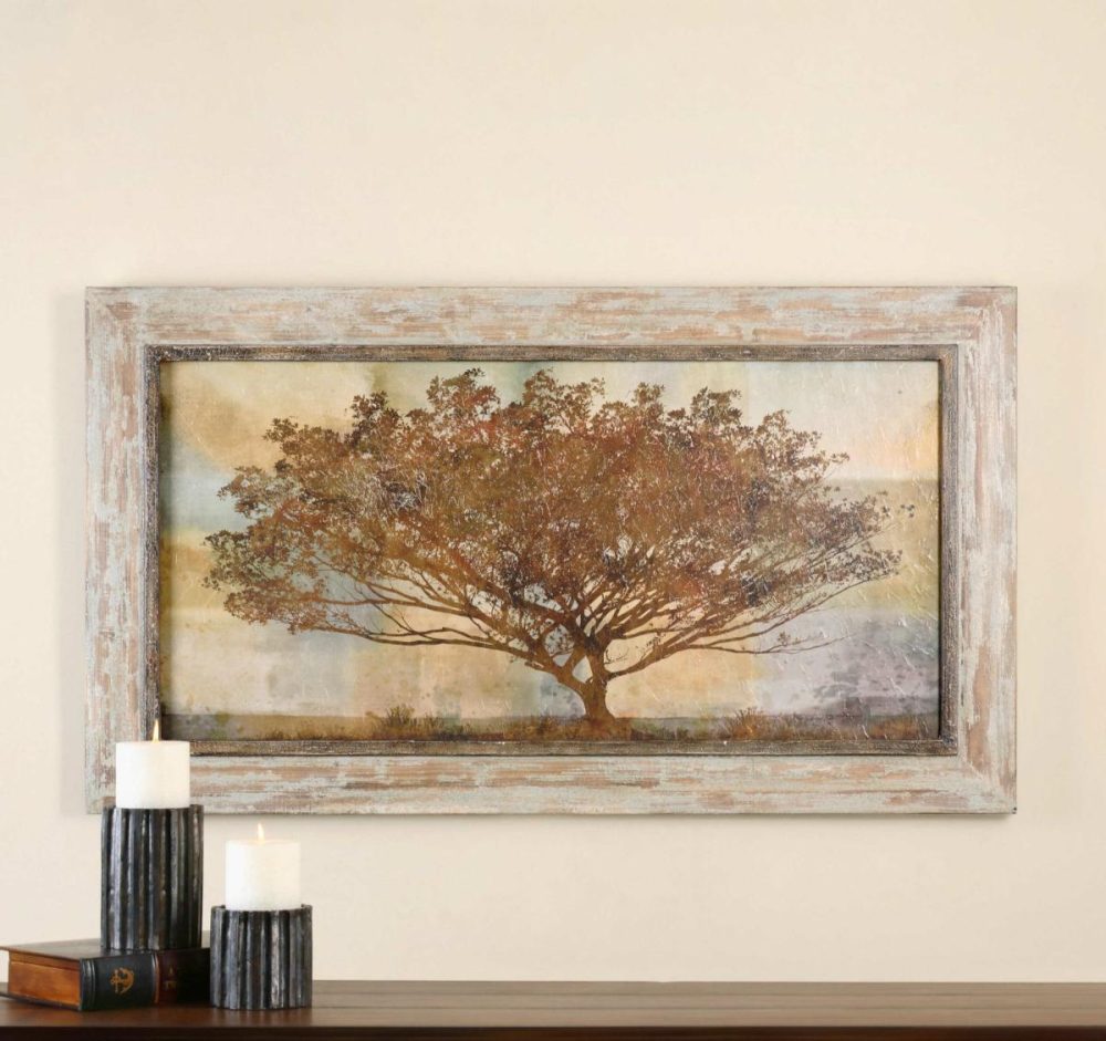 Framed Prints |  Autumn Radiance Sepia Oil Reproduction