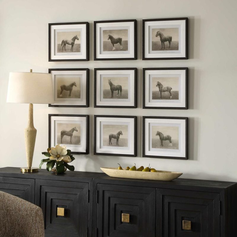 Framed Prints |  Equine Dynasty Framed Prints, S/9