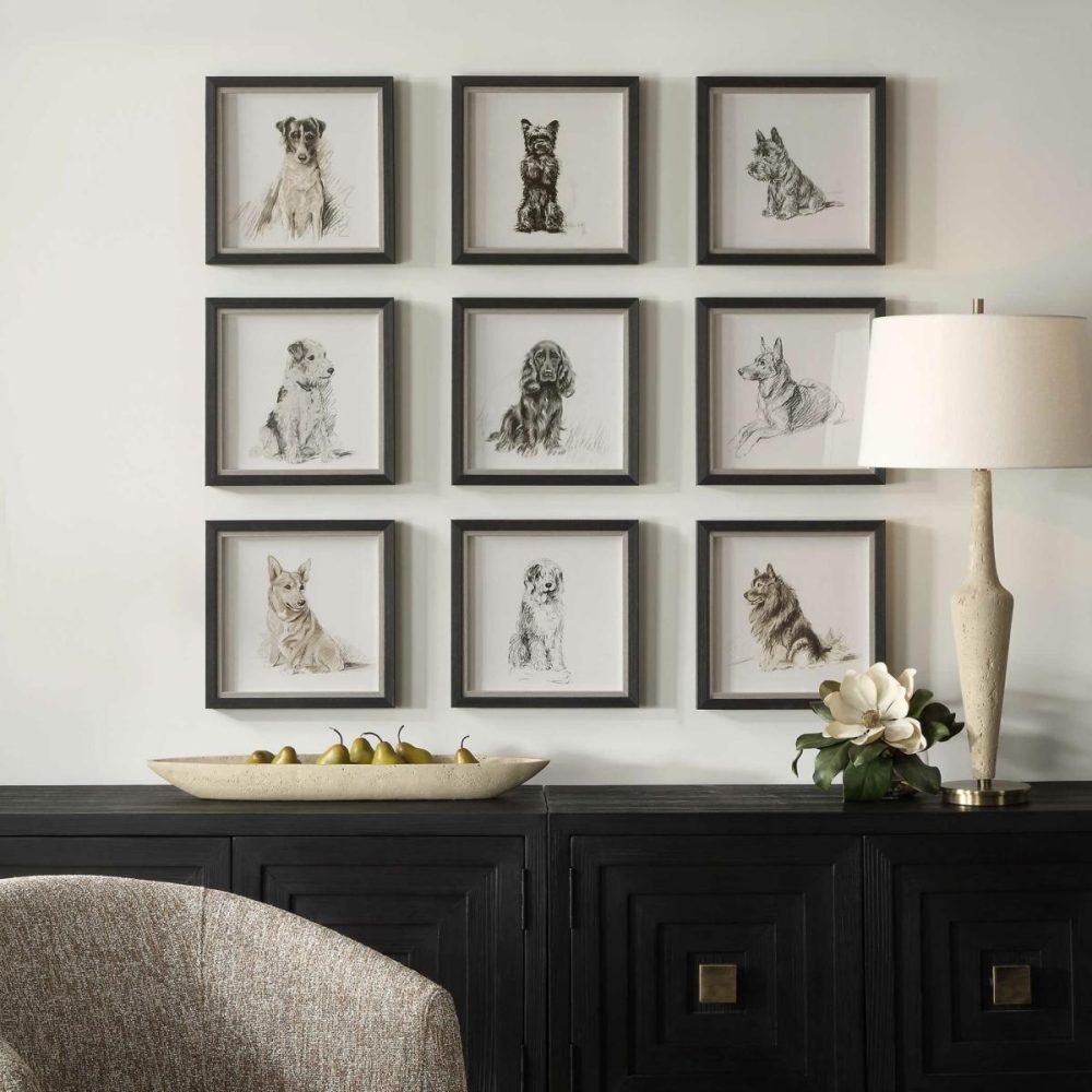 Framed Prints |  Loyal Companion Framed Prints, S/9