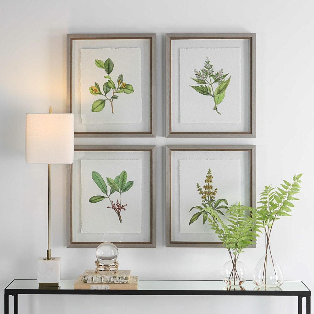 Framed Prints |  Wildflower Study Framed Prints, S/4