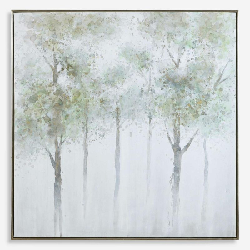 Hand Painted |  Calm Forest Hand Painted Canvas