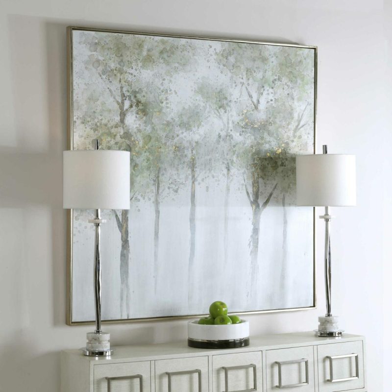 Hand Painted |  Calm Forest Hand Painted Canvas