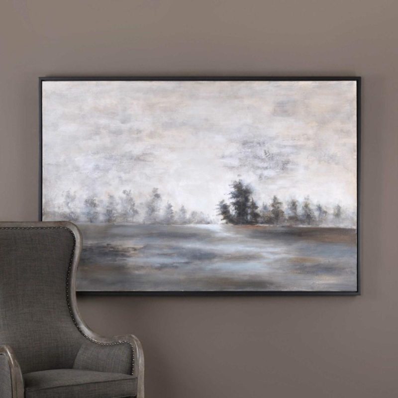 Hand Painted |  Evening Mist Hand Painted Canvas