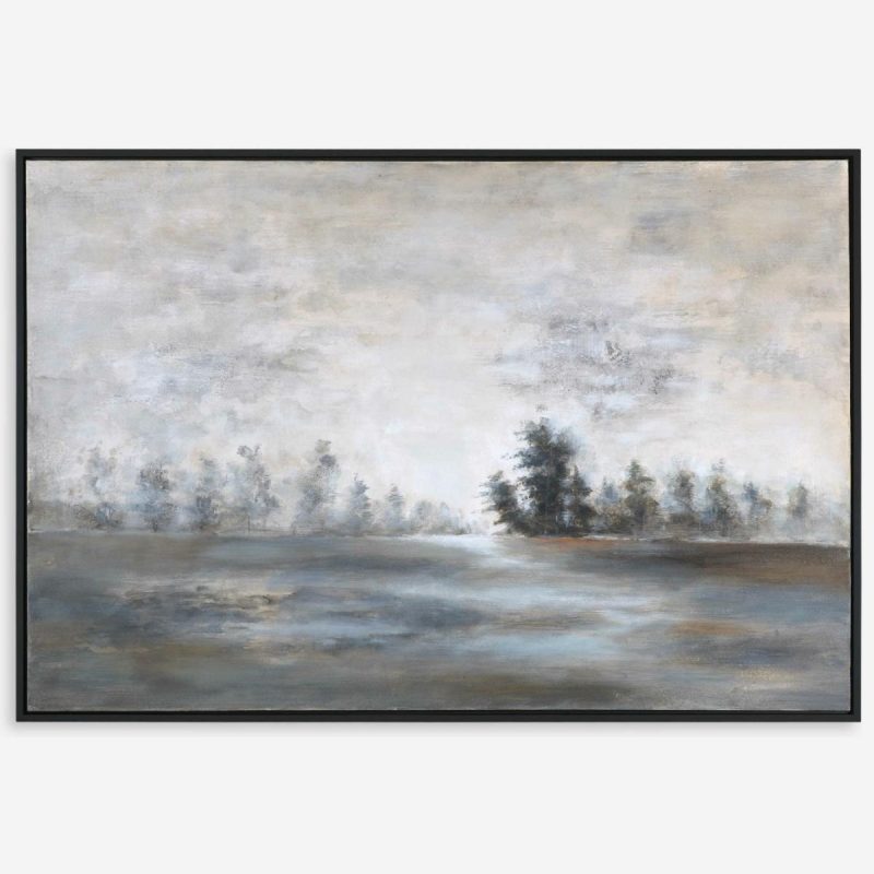 Hand Painted |  Evening Mist Hand Painted Canvas