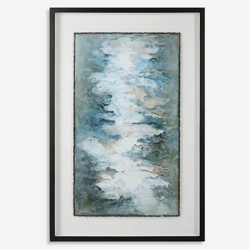 Hand Painted |  Lakeside Grande Framed Print