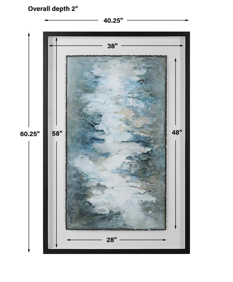 Hand Painted |  Lakeside Grande Framed Print