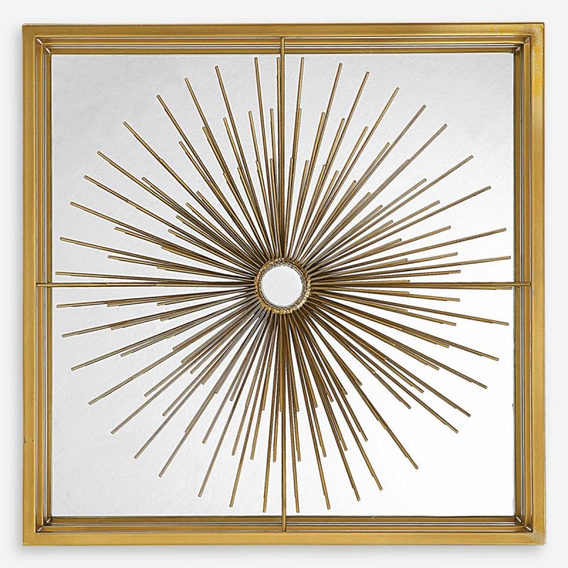 Metal Wall Decor |  Starlight Mirrored Wall Decor