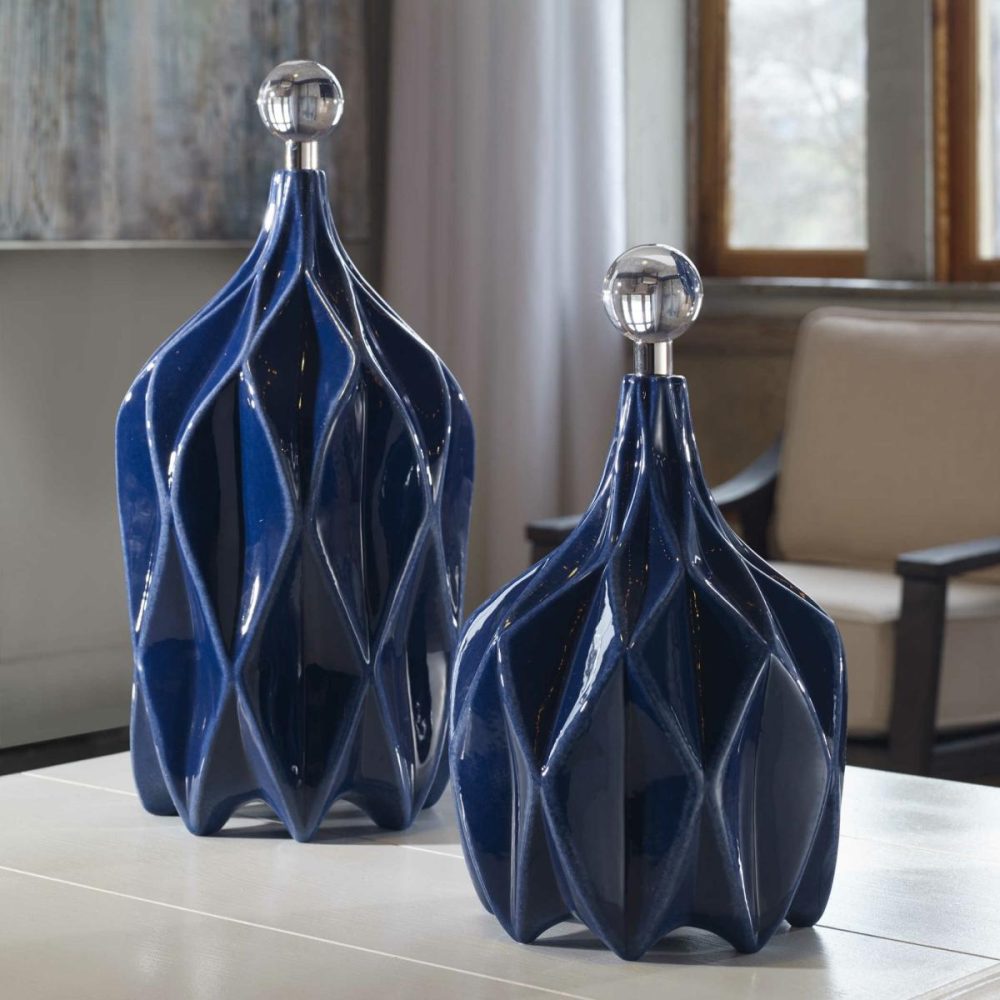 Objects |  Klara Bottles, Blue, S/2