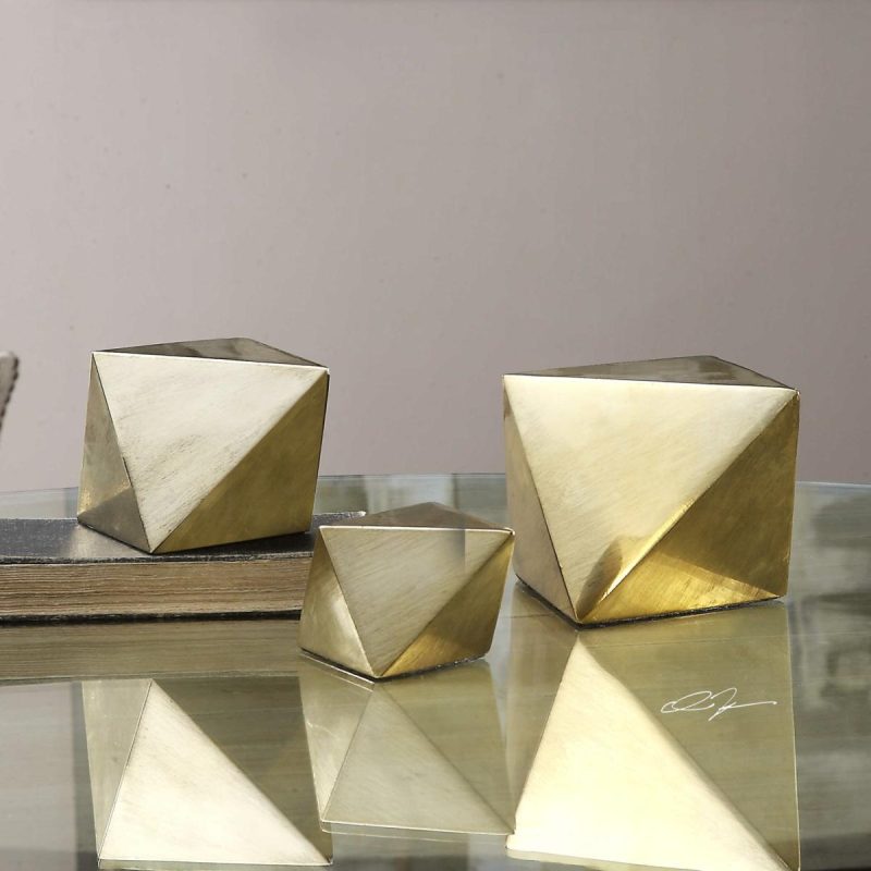 Objects |  Rhombus Sculptures, S/3