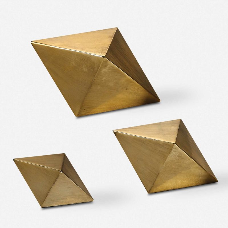 Objects |  Rhombus Sculptures, S/3