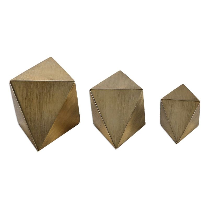 Objects |  Rhombus Sculptures, S/3