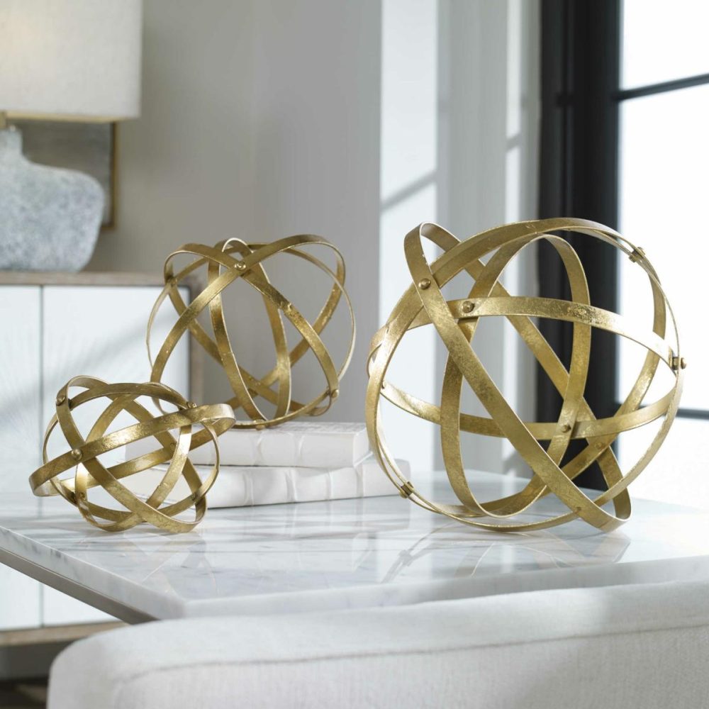 Objects |  Stetson Spheres, Gold, S/3