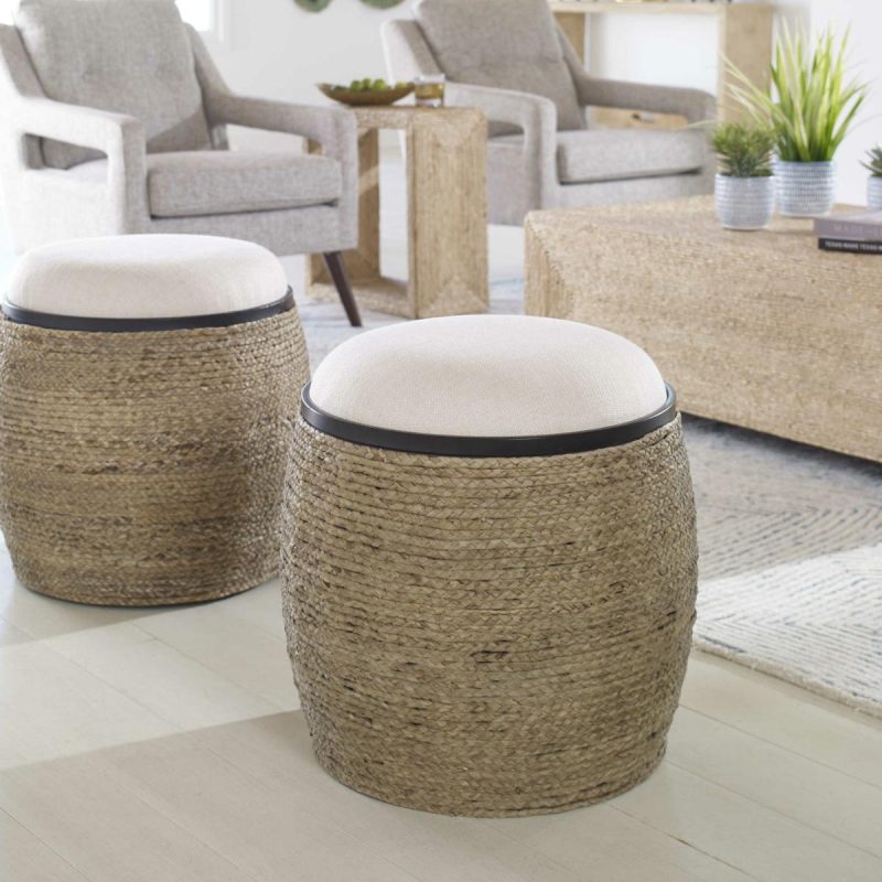 Ottomans-Benches |  Island Accent Stool