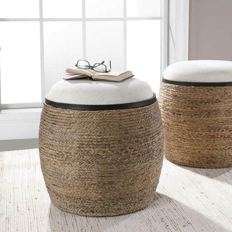 Ottomans-Benches |  Island Accent Stool