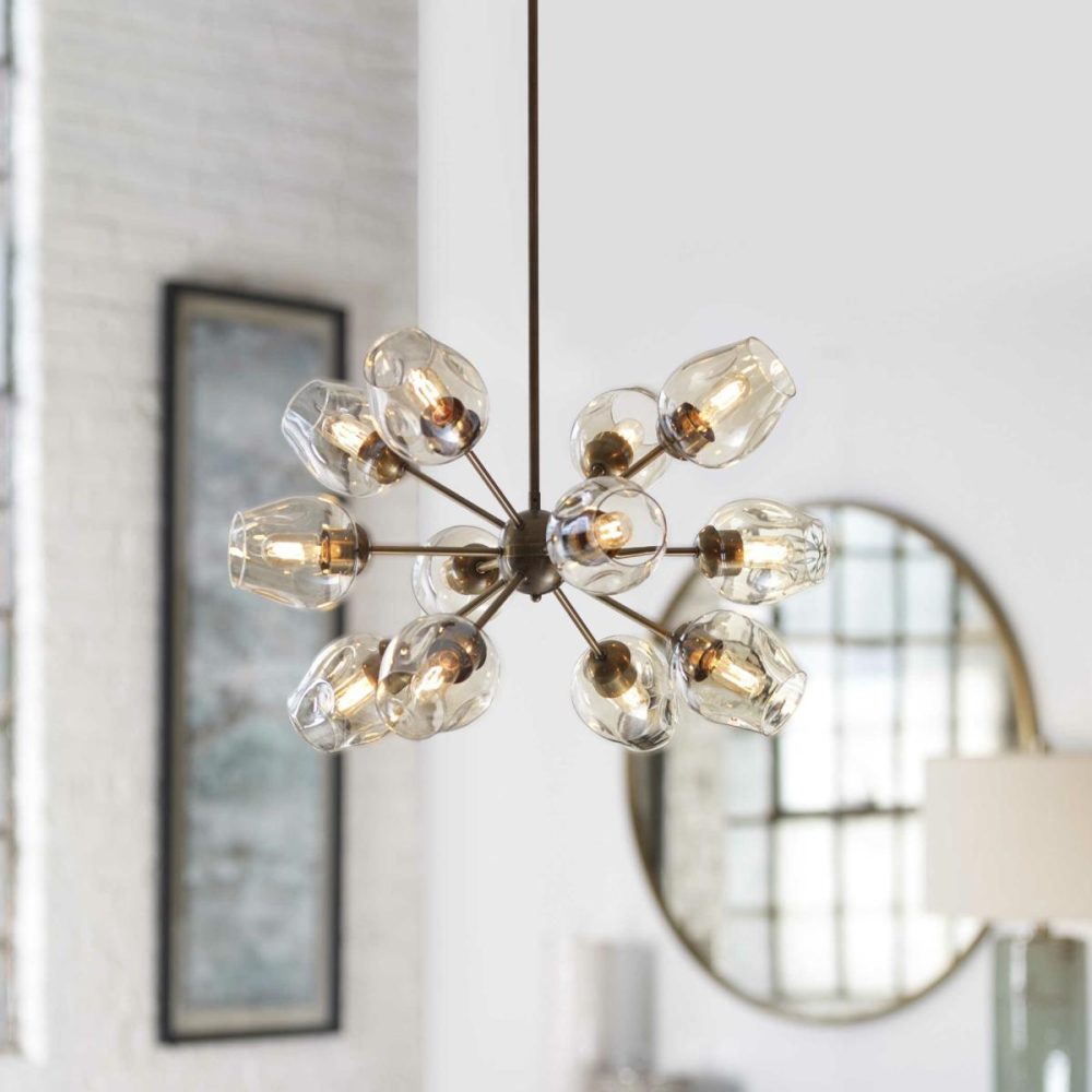 Pendants-Mini Pendants |  Chet, 12 Lt Chandelier