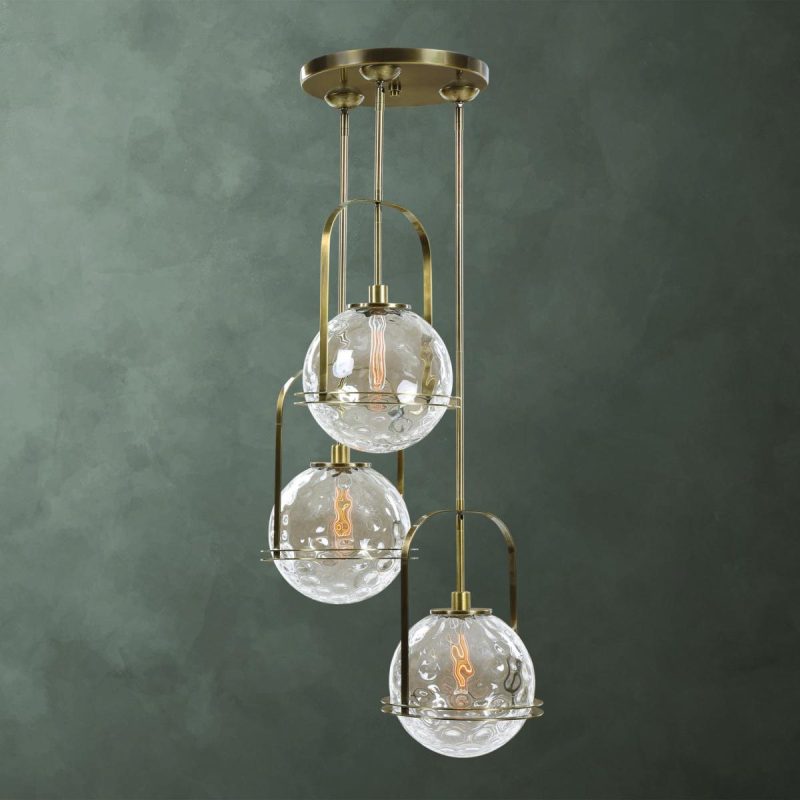 Pendants-Mini Pendants |  Mimas, 3 Lt Cluster Pendant