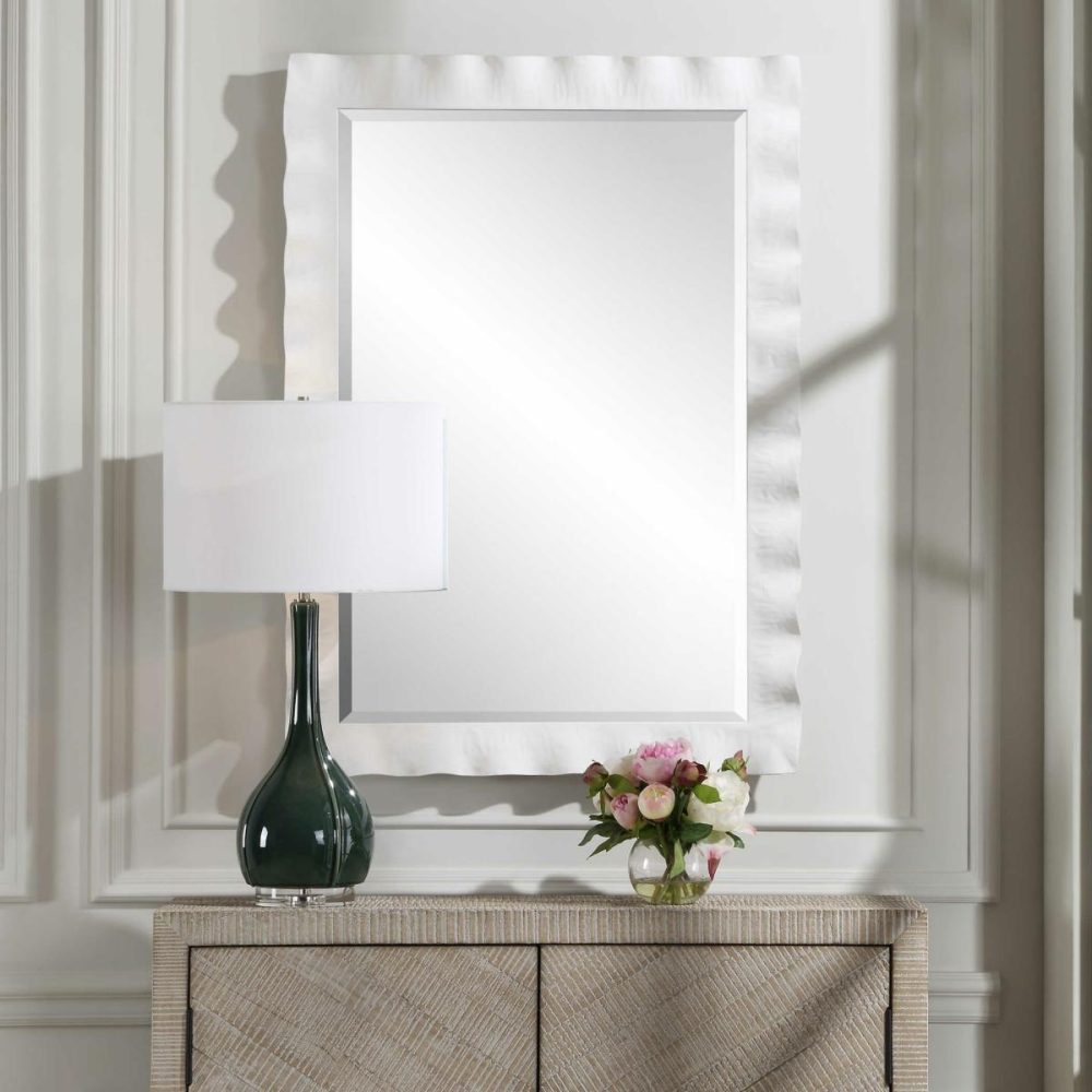 Rectangular |  Haya Mirror, White