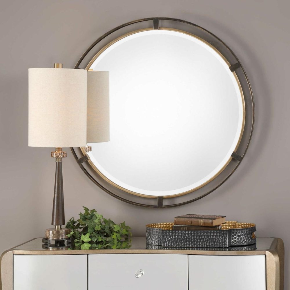 Round |  Carrizo Round Mirror