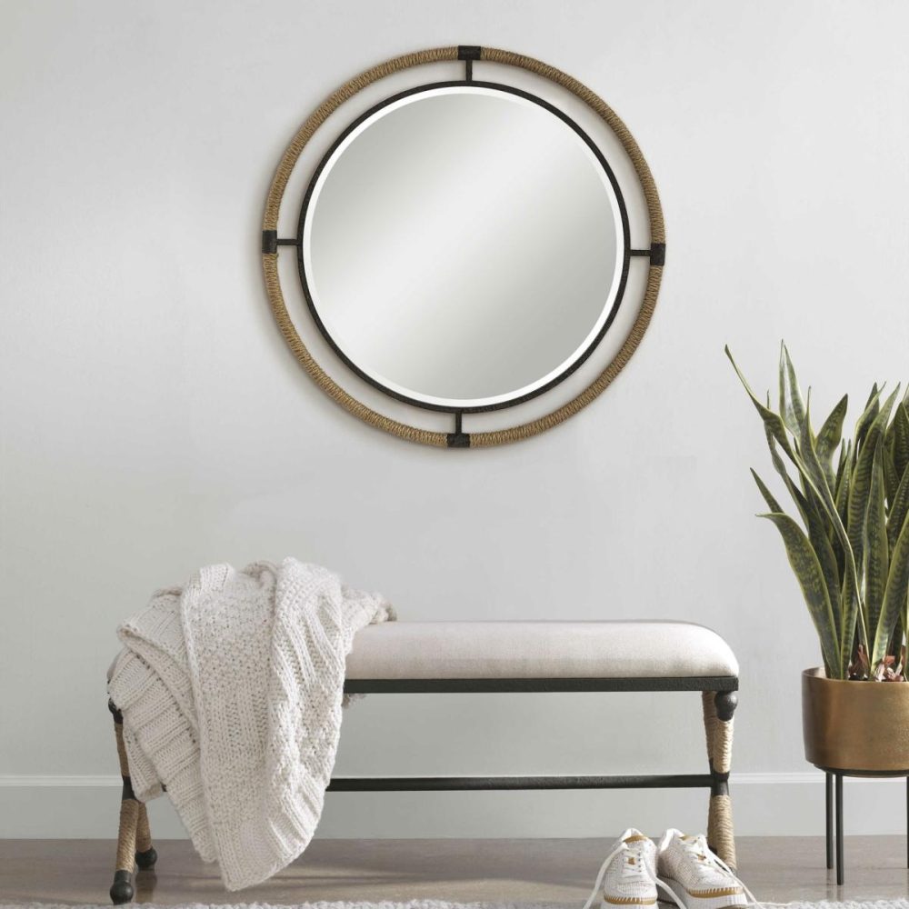 Round |  Melville Round Mirror