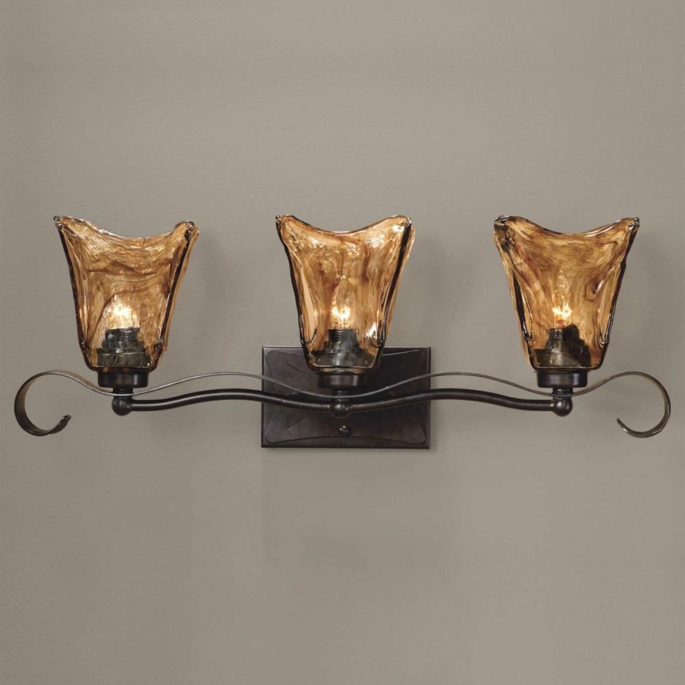 Sconces-Vanity Lights |  Vetraio, 3 Lt Vanity