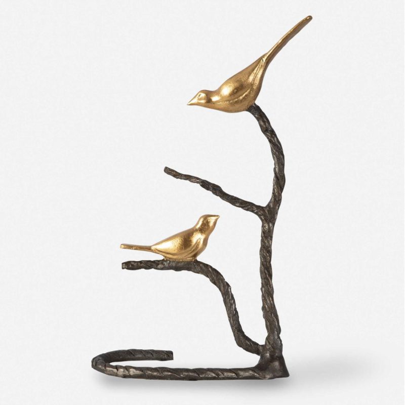 Sculptures |  Birds On A Limb Sculpture