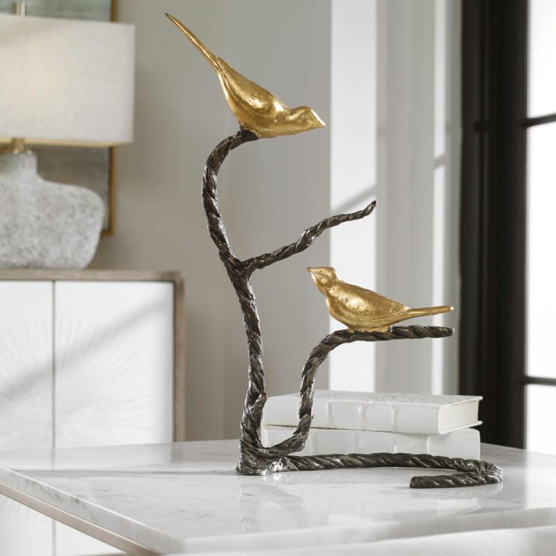 Sculptures |  Birds On A Limb Sculpture