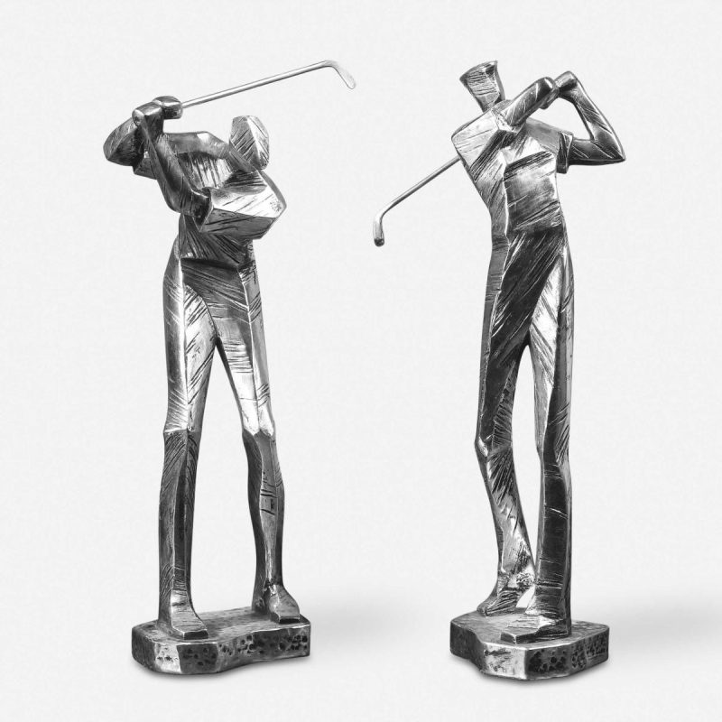 Sculptures |  Practice Shot Figurines, S/2