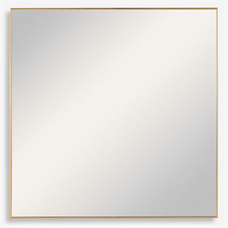 Square |  Alexo Square Mirror, Gold