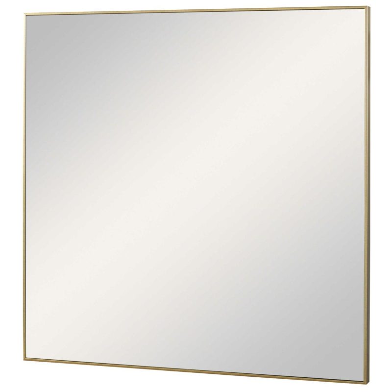 Square |  Alexo Square Mirror, Gold