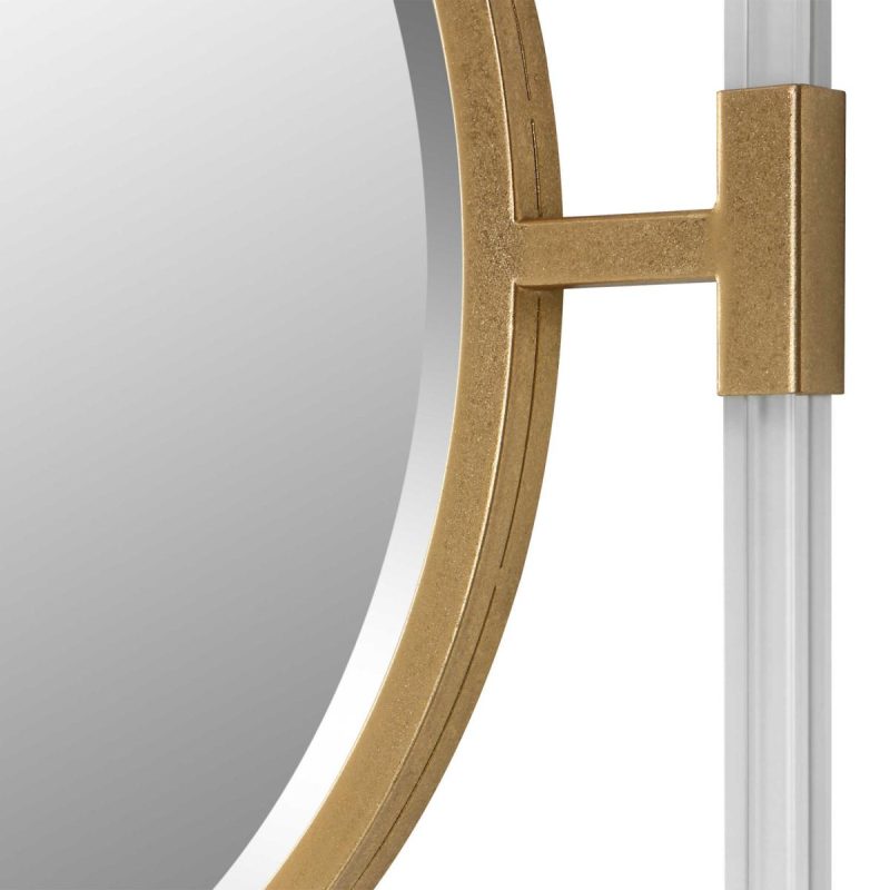 Square |  Balkan Small Mirror, Gold