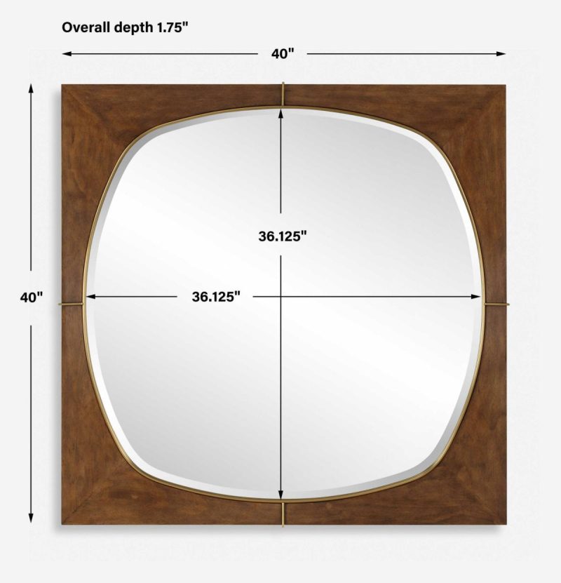 Square |  Garonne Square Mirror