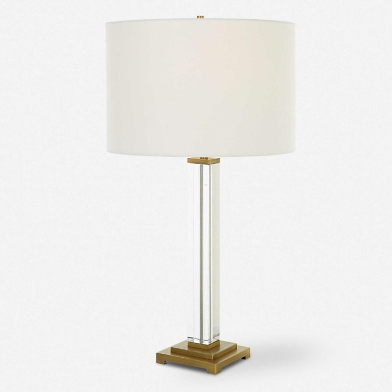 Table |  Crystal Column Table Lamp