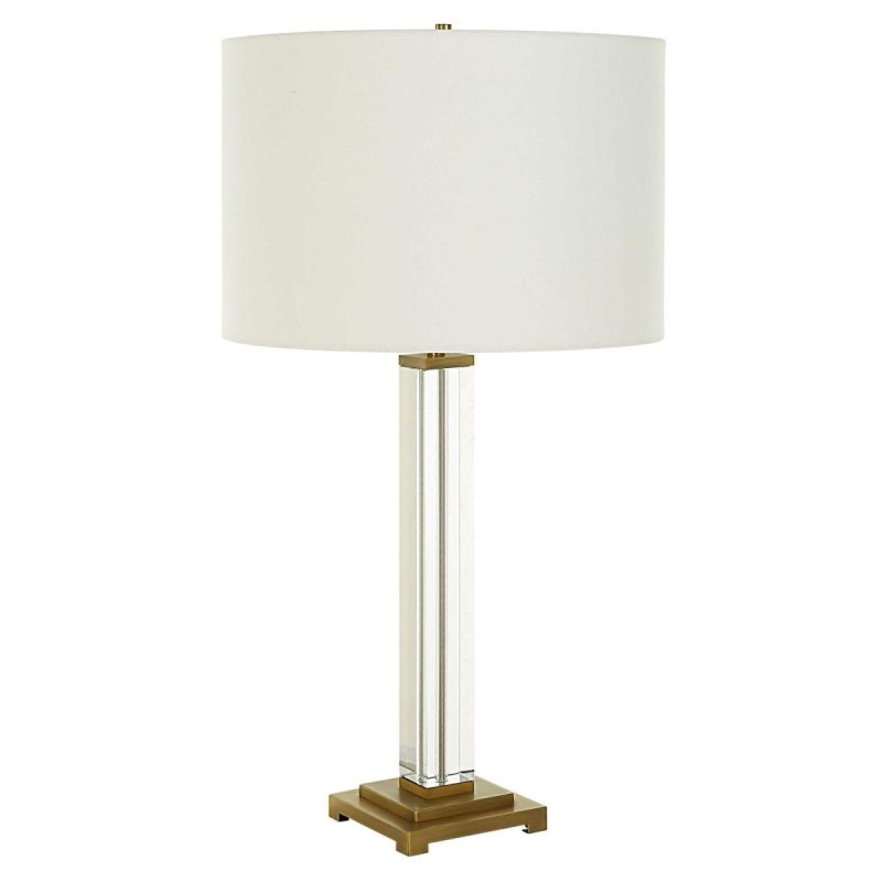 Table |  Crystal Column Table Lamp