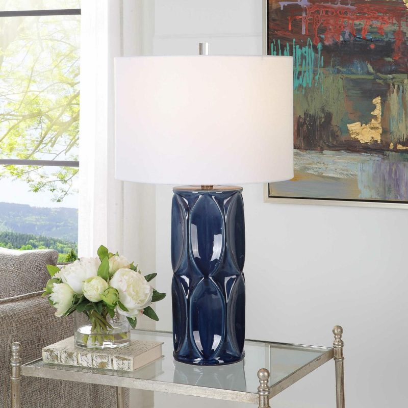 Table |  Sinclair Table Lamp, Blue