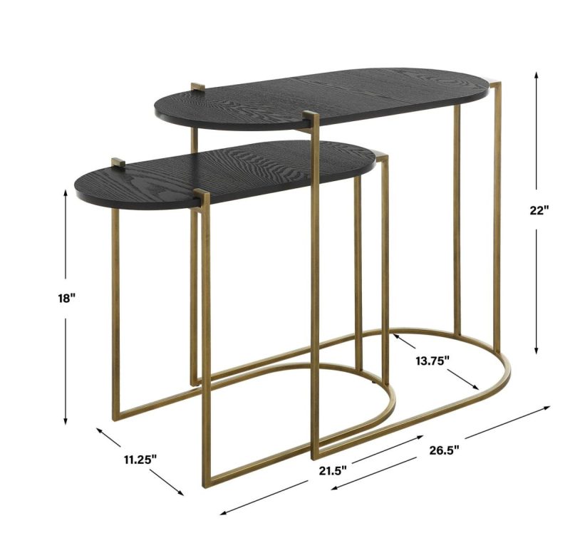 Tables |  Aztec Nesting Tables, S/2