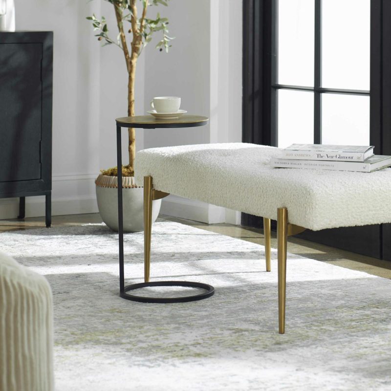 Tables |  Brunei Accent Table, Gold