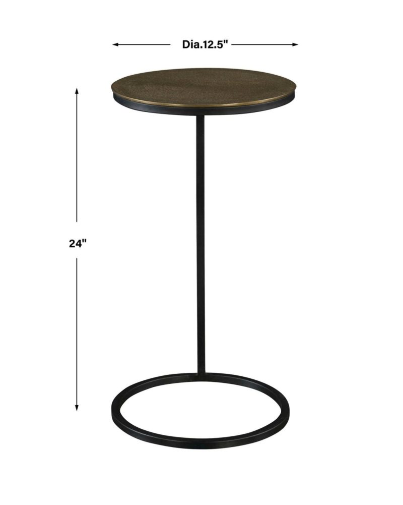 Tables |  Brunei Accent Table, Gold