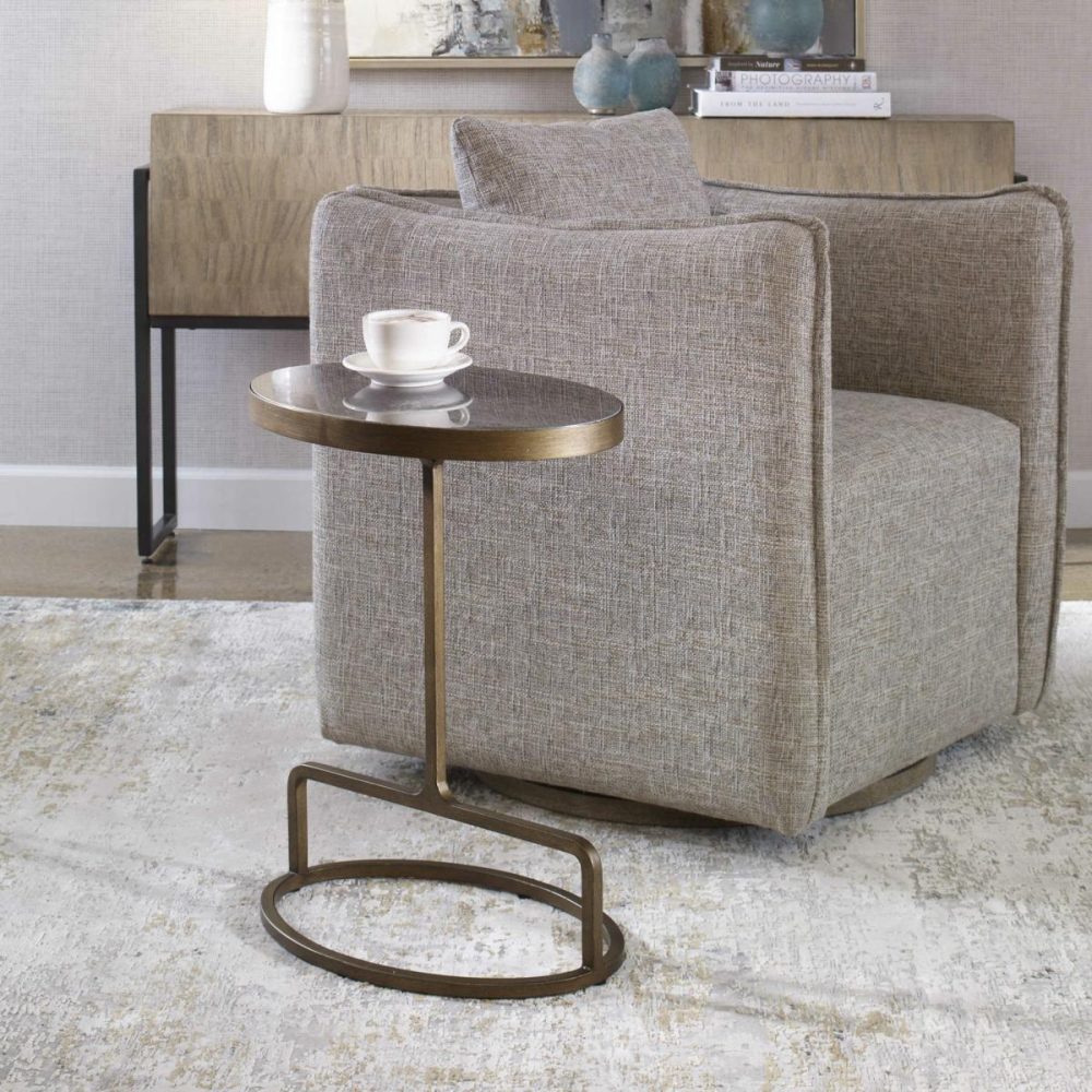 Tables |  Jessenia Accent Table, Bluestone