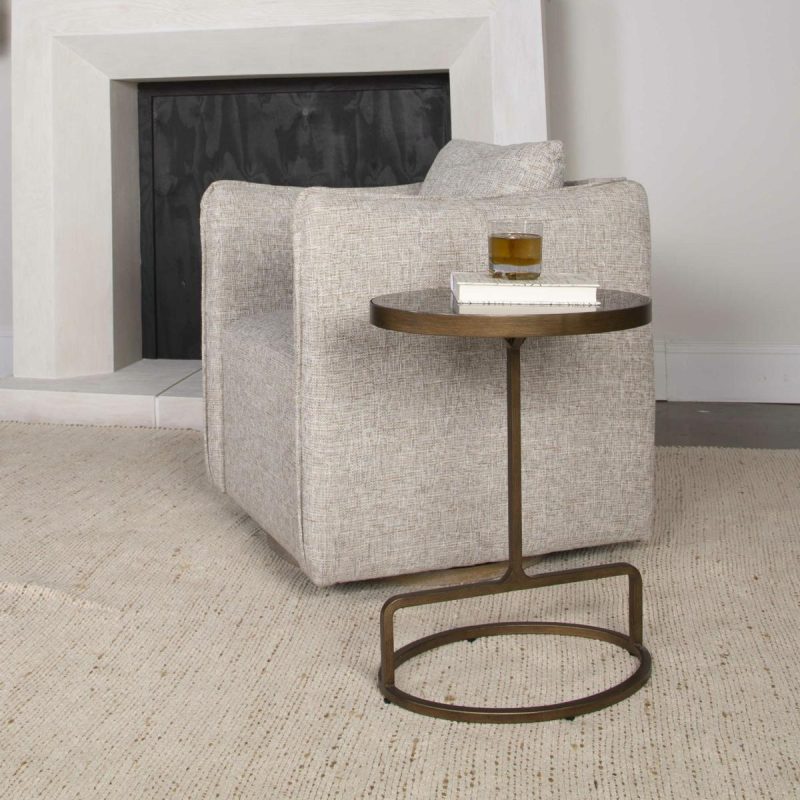 Tables |  Jessenia Accent Table, Bluestone