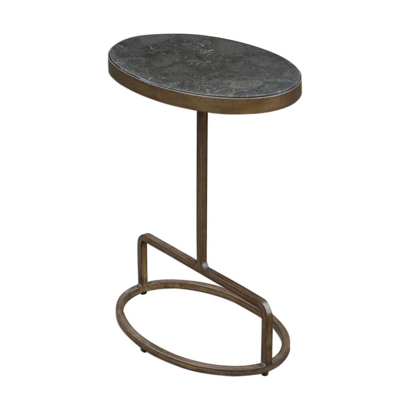 Tables |  Jessenia Accent Table, Bluestone