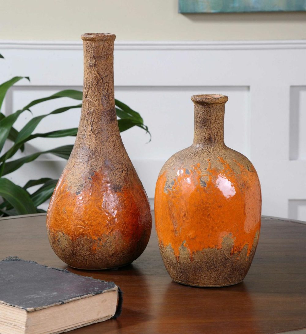 Vases-Urns-Finials |  Kadam Vases, S/2